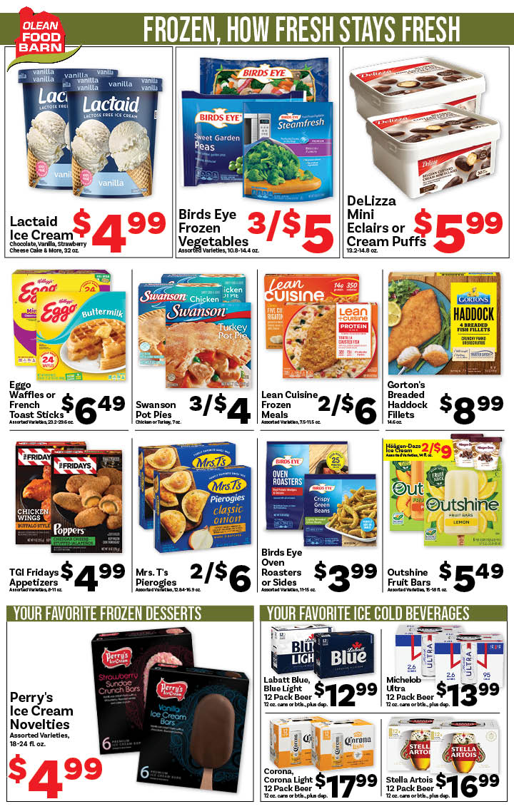 Ried's Food Barn Weekly Special | '.Sun, February 8.' – '.Sat, February 14.' | Page '..'