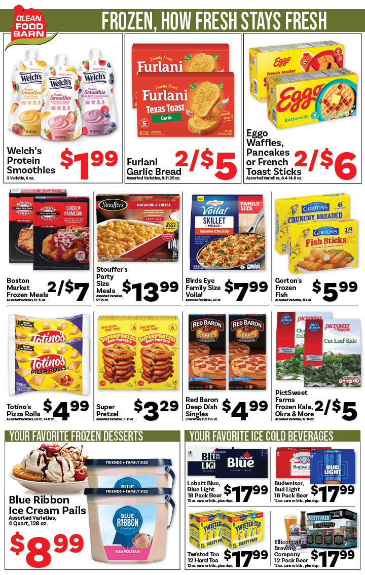 Ried's Food Barn Weekly Special | '.Sun, March 8.' – '.Sat, March 14.' | Page '..'