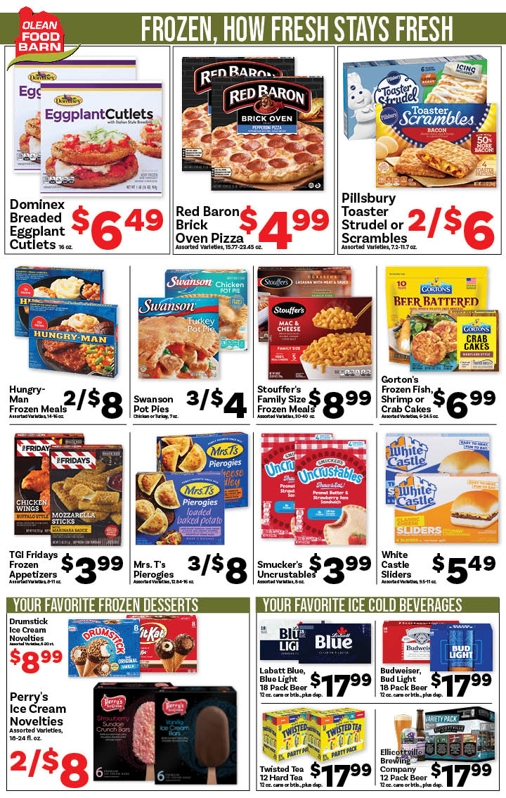 Ried's Food Barn Weekly Special | '.Sun, March 15.' – '.Sat, March 21.' | Page '..'