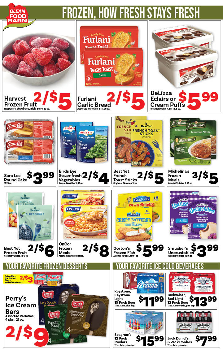 Ried's Food Barn Weekly Special | '.Sun, May 3.' – '.Sat, May 9.' | Page '..'