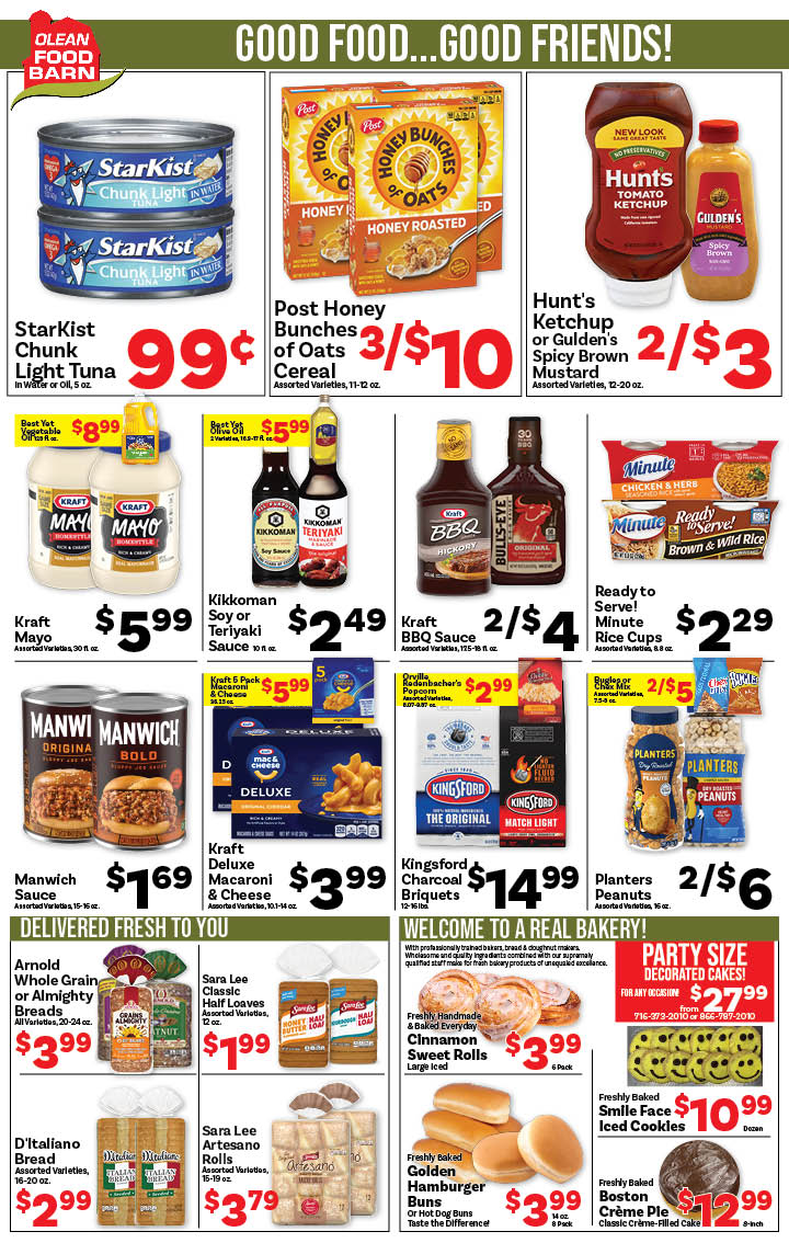 Ried's Food Barn Weekly Special | '.Sun, May 10.' – '.Sat, May 16.' | Page '..'