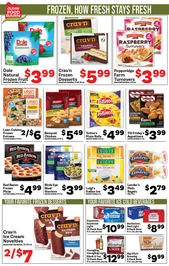 Ried's Food Barn Weekly Special | '.Sun, June 15.' – '.Sat, June 21.' | Page '..'