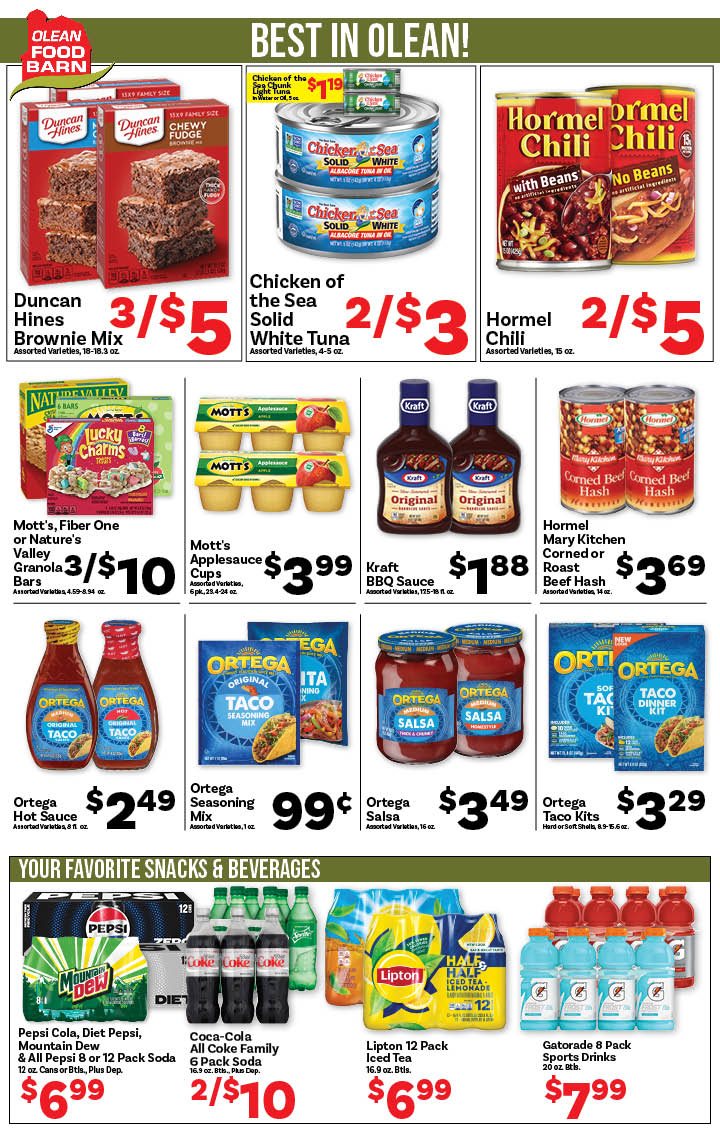 Ried's Food Barn Weekly Special | '.Sun, June 14.' – '.Sat, June 20.' | Page '..'
