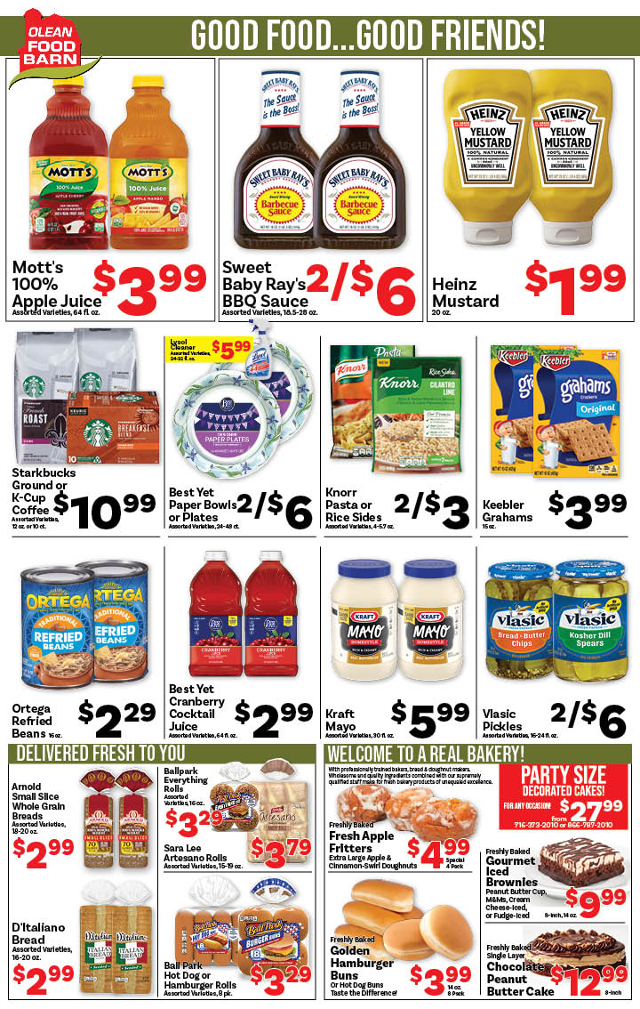 Ried's Food Barn Weekly Special | '.Sun, June 14.' – '.Sat, June 20.' | Page '..'