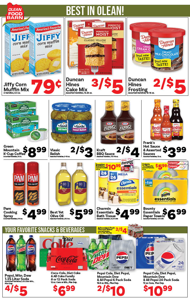 Ried's Food Barn Weekly Special | '.Sun, September 14.' – '.Sat, September 20.' | Page '..'