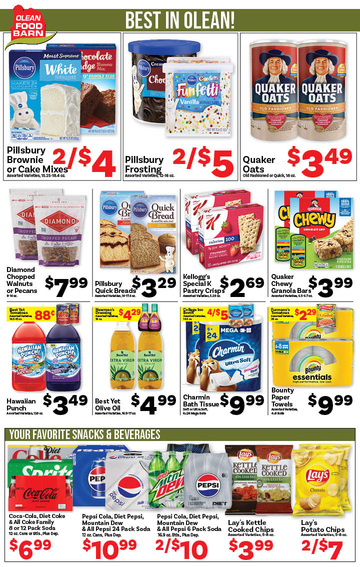 Ried's Food Barn Weekly Special | '.Sun, October 26.' – '.Sat, November 1.' | Page '..'