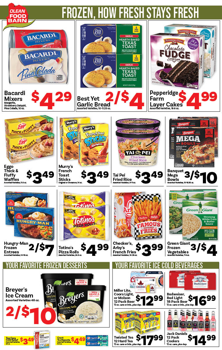 Ried's Food Barn Weekly Special | '.Sun, October 26.' – '.Sat, November 1.' | Page '..'