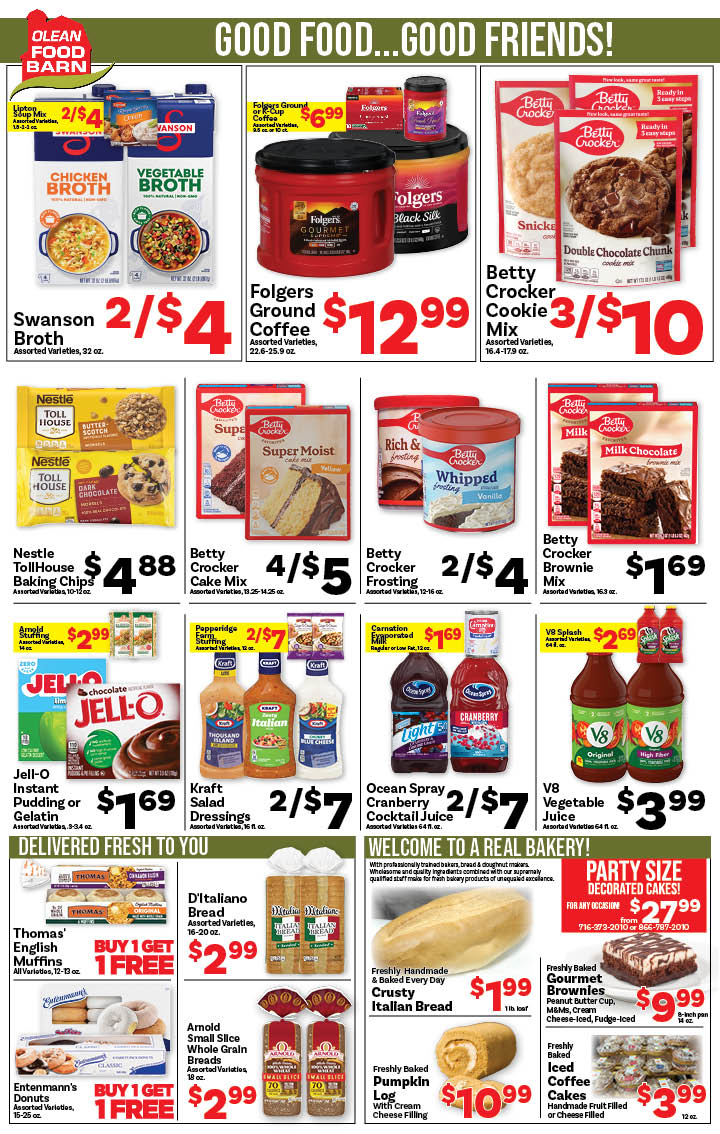 Ried's Food Barn Weekly Special | '.Sun, December 14.' – '.Sat, December 20.' | Page '..'