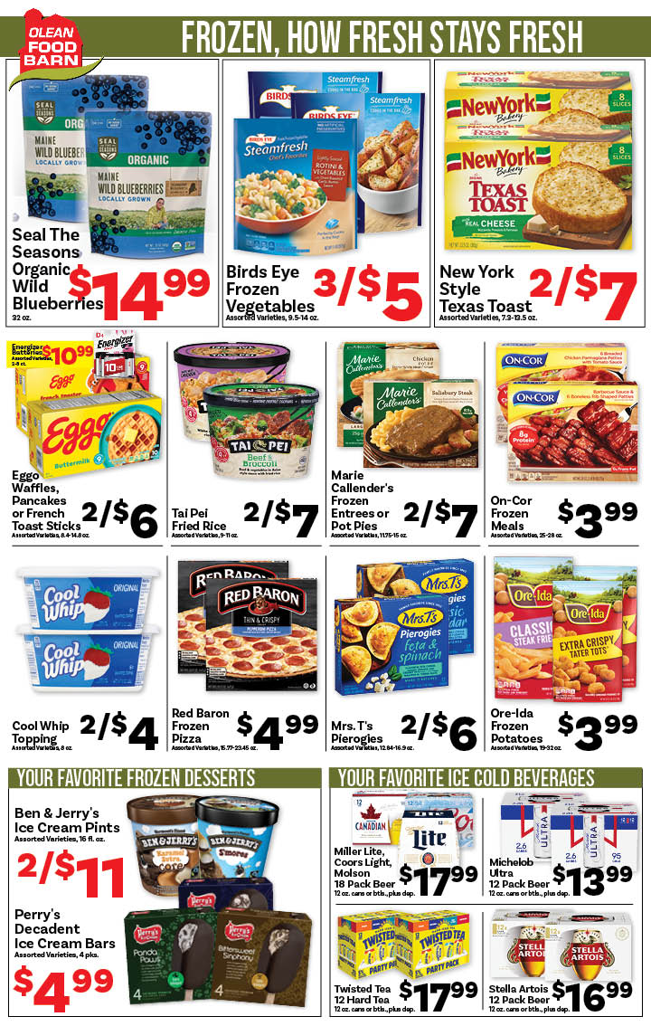 Ried's Food Barn Weekly Special | '.Sun, December 14.' – '.Sat, December 20.' | Page '..'
